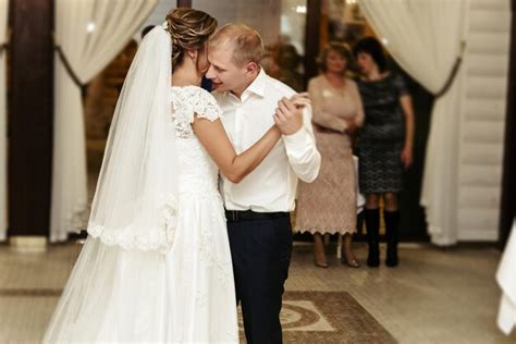 Premium Photo Happy Gorgeous Bride And Stylish Groom Dancing In Rich