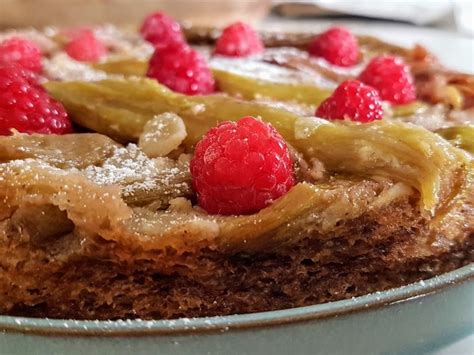 Recettes de Gâteau à la Rhubarbe de ca a leyre bon