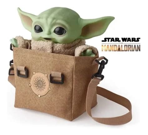 Mu Eco Baby Yoda Peluche Con Sonido Original Mattel Env O Gratis