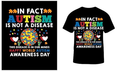 Premium Vector Autism T Shirt Design