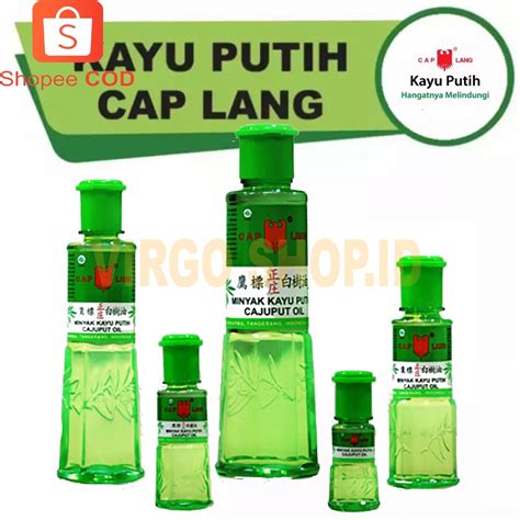 Jual Cap Lang Minyak Kayu Putih Ml Ml Ml Ml Minyak