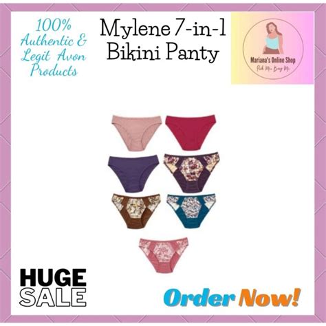 Avon Mylene In Bikini Panty Pack Shopee Philippines