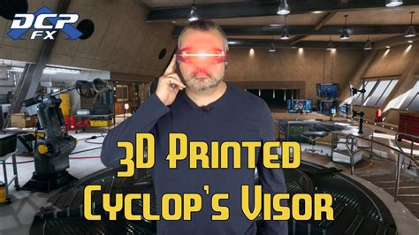 D Print Cyclops Visor Youtube