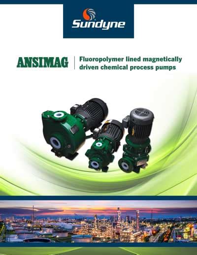 Ansimag Sealless Magnetic Drive Pumps Sundyne