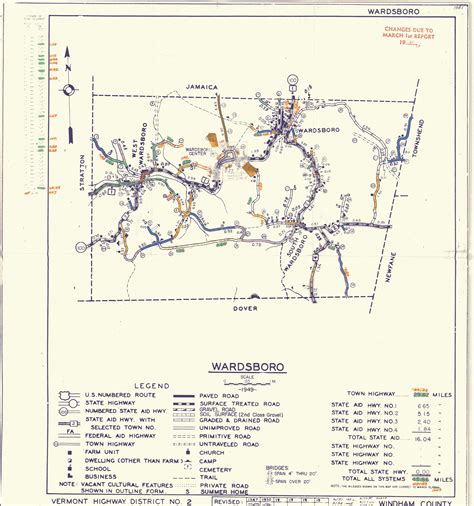 Vtransmaps Vermont Gov Maps TownMapSeries Windham Co WARDSBORO