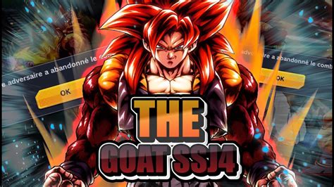 JUSTE REGARDE GOGETA SSJ4 N A AUCUNE PITIÉ DANS CETTE TEAM LA GGY