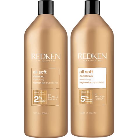 Redken All Soft Shampoo And Conditioner 1l Duo Beautopia Hair And Beauty