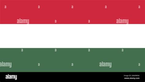 High Detailed Flag Of Hungary National Hungary Flag Europe 3D