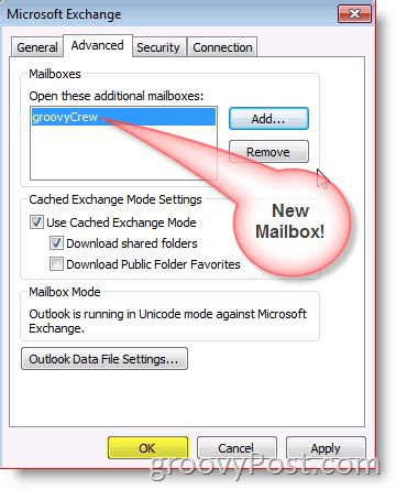 How To Add A Additional Mailbox In Outlook 2010