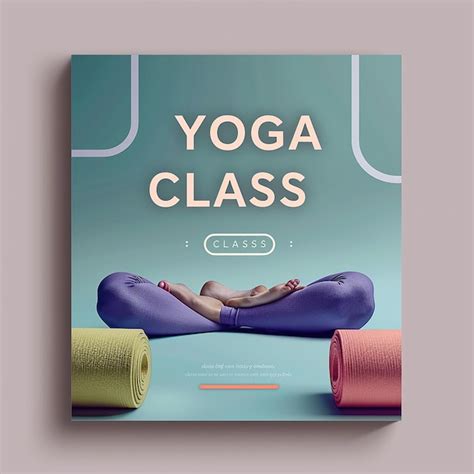 Yoga Flyer Template Design Premium Ai Generated Image