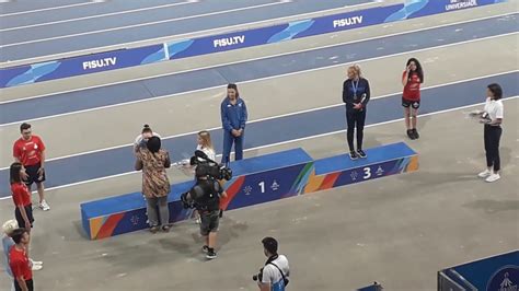 Universiade 2019 Luminosa Bogliolo Won Women S 100 Metres Hurdles