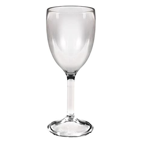 Oz Clear Polycarbonate Wine Glass Chefs Supreme