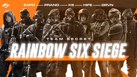 Team Secret's Rainbow Six Siege New Roster Announced