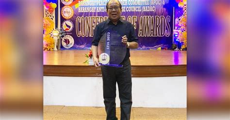 Butuan Village Lupon Feted For Efficient Settling Of Cases