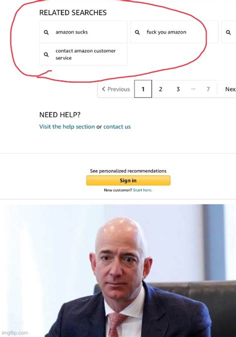 Image Tagged In Sad Bezos Scamazon Flimflamazon Amazon