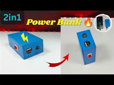 Making In Power Bank With Torch How To Make Power Bank With Torch