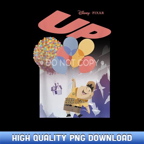 Disney Pixar Up Russell Balloons - Handpicked Sublimation PN - Inspire ...