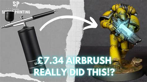 7 34 Airbrush Can You REALLY Paint Warhammer With It YouTube