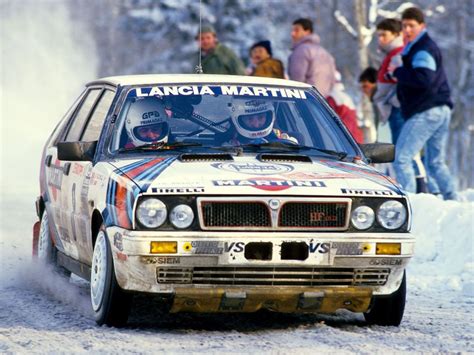 Lendas do WRC Lancia Delta HF Integrale o maior campeão de todos os