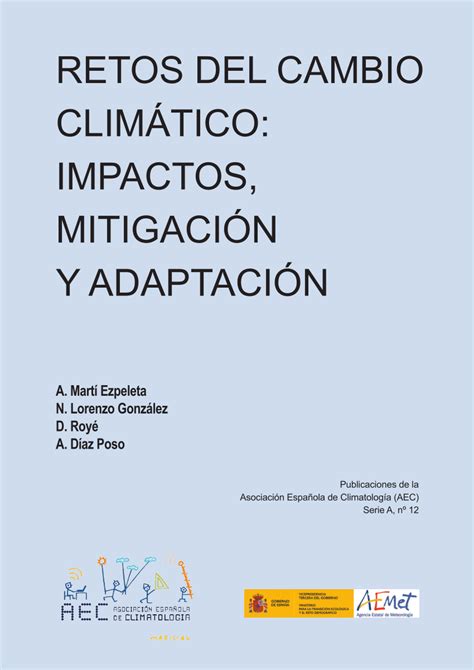 PDF Retos del Cambio Climático impactos mitigación y adaptación