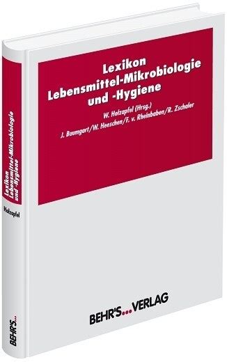 Lexikon Lebensmittel Mikrobiologie Und Hygiene Hardcover