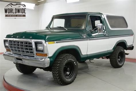 1978 Ford Bronco Worldwide Vintage Autos