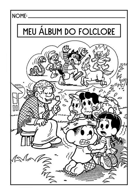 Alfabetiza O Lbum Do Folclore Blog Espa O Educar