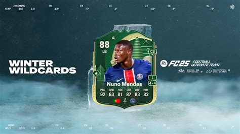 EA FC 25 How To Complete Nuno Mendes Winter Wildcards SBC Destructoid