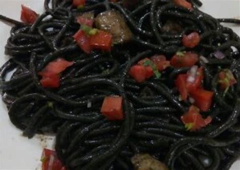 Pasta Con Tinta De Calamar Receta De Luis Alejandro Salgado Cookpad