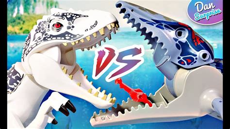 Indominus Rex Vs Mosasaurus Story Lego Dinosaur Battle Jurassic | Sexiz Pix