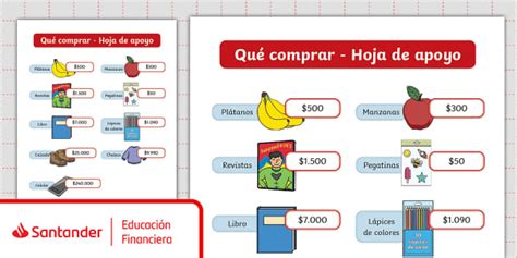 Free Educaci N Financiera Santander Apoyo Que Comprar