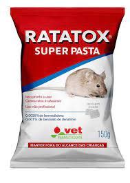 Ant Nio Pereira E Sousa Raticida Ratatox Super Pasta Gr