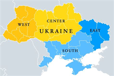 Oblasts of Ukraine (27 Administrative Regions) | Mappr