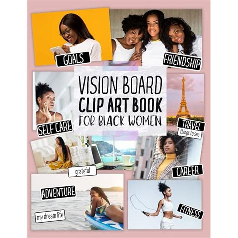 Buy Vision Board Clip Art Book For Black Women Create Powerful Vision