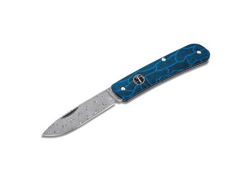 Boker Plus Tech Tool Blue Damast Bo Dam Taschenmesser Knifestock