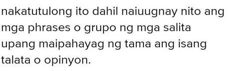 1 Paano Makatutulong Ang Kawsatib Na Pang Ugnay Sa Pagpapahayag Ng