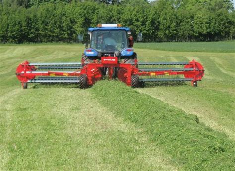 Rotary Rake C Repossi Macchine Agricole S R L Side Delivery