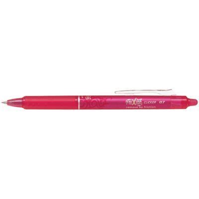 Roller encre gel effaçable Clicker Frixion rose Cdiscount Beaux Arts