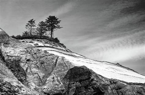 Rock Formation Black and White Photograph by Gerald Mettler - Fine Art America