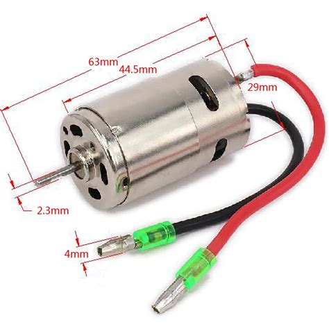 390 Electric Brushed Motor For 1 16 1 18 RC Car Boat Airplane HSP Hi