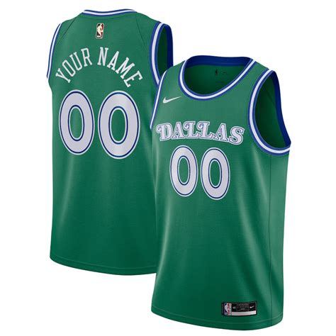 Maillot NBA Dallas Mavericks Personnalisé 2020 21 Nike Hardwood