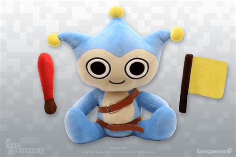 Ace Attorney - Blue Badger Plush - Fangamer