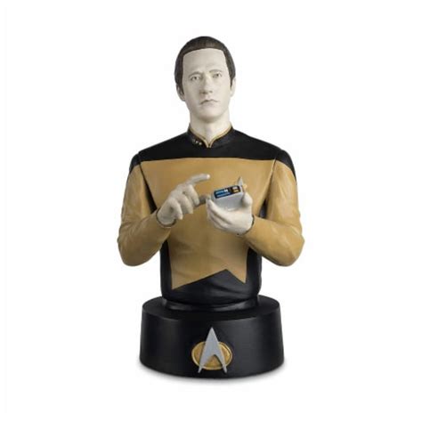 Eaglemoss Star Trek Lt Commander Data Official Collection Bust 1 Unit