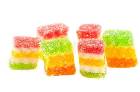 Jelly Candies Isolated Stock Image Colourbox