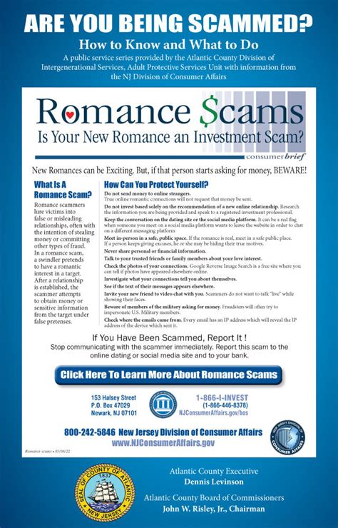 Adv Are You Being Scammed Beware Of Romance Scams The Press Of