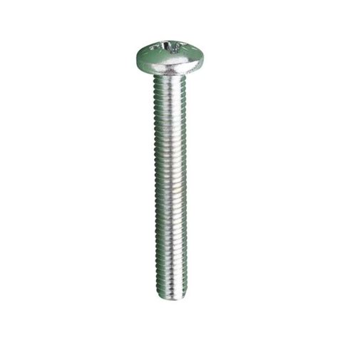 Anchor Fixings Ltd Machine Screw Pan Pozi BZP M3x50