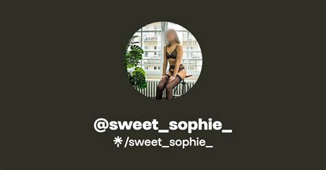 Sweet Sophie Twitter Instagram Linktree