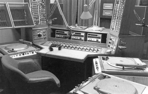 Radio 1 Studio 1970s Broadcasting House London Internet Radio