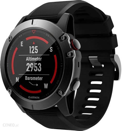 Tech Band Tech Band Techband Czarny Pasek Garmin Fenix 7X Pro Sapphire