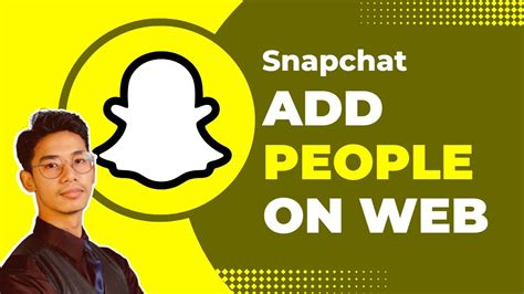 How To Add People On Snapchat Web Youtube